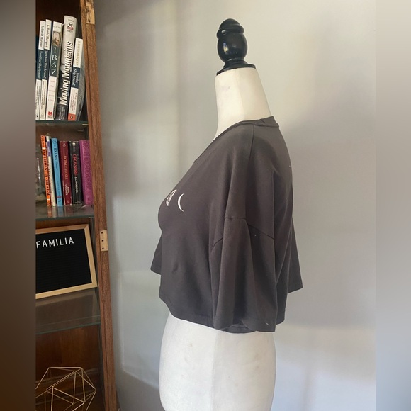 Cropped top gray - Sz M - Picture 2 of 4